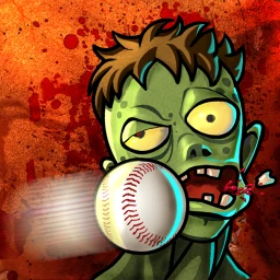 Symbol von Baseball contra Zombies