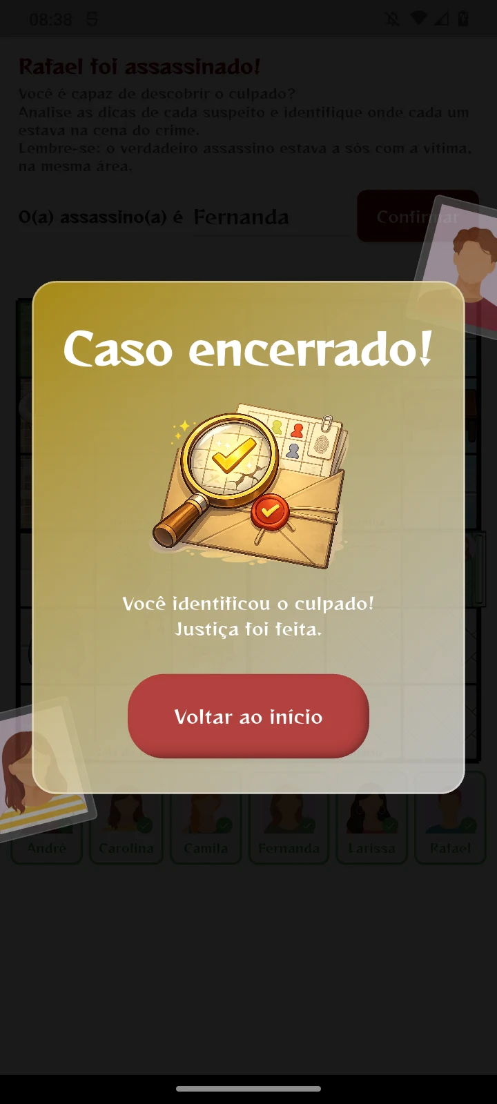 Casedoku: Detective Puzzle screenshot